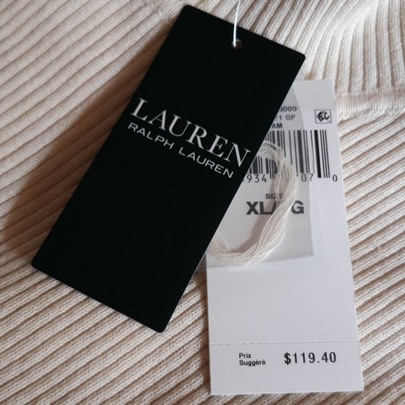 Ralph Lauren Ribbed Knit Cotton Turtleneck - Picture 6 of 12